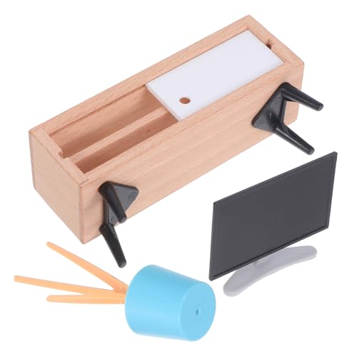 Ciieeo 3Stücke Teiliges Puppenhaus Möbel Set Mit Fernseher Tv Schrank Und Tischlampe Realistische Wohnzimmer Dekoration Für Puppenstubenzubehör Und DIY Szenengestaltung Ciieeo 3Stücke Teiliges Puppenhaus Möbel Set Mit Fernseher Tv Schrank Und Tischlampe Realistische Wohnzimmer Dekoration Für Puppenstubenzubehör Und DIY Szenengestaltung von Ciieeo