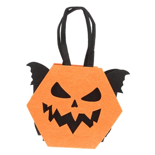 Ciieeo 3st Halloween-süßigkeitsbeutel Tragetaschen Für Kinder Taschen Für Halloween-leckerbissen Halloween-einkaufstasche Halloween-süßigkeiten Schieferhaken Süssigkeit Füllstoff Vlies von Ciieeo