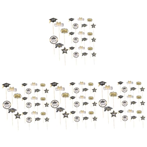 Ciieeo 4 Sätze Graduation Cupcake Topper Für Abschlussfeier Dekorative Kuchenstecker Für Festliche Anlässe Und Feiern Für Graduation Partys Und Jubiläen 24 Stück * 4 Ciieeo 4 Sätze Graduation Cupcake Topper Für Abschlussfeier Dekorative Kuchenstecker Für Festliche Anlässe Und Feiern Für Graduation Partys Und Jubiläen 24 Stück * 4 von Ciieeo