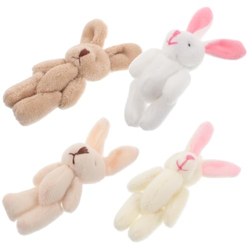 Ciieeo Handgemachte Hase Stofftier Spielzeug Figuren Plüsch Ornament Schlüsselanhänger Bastelzubehör Ciieeo Handgemachte Hase Stofftier Spielzeug Figuren Plüsch Ornament Schlüsselanhänger Bastelzubehör von Ciieeo