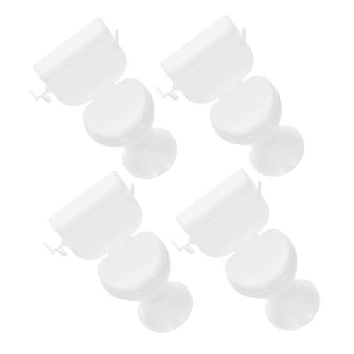 Ciieeo 4 Stück Toiletten Kuchen Dekoration Lustige Miniatur Badezimmer Toppers für Junggesellenabschied und Puppenhaus Deko Wiederverwendbar Robust und Vielseitig Einsetzbar von Ciieeo