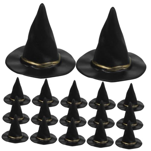 Ciieeo 48Stücke Hexenhüte für Kuchendekoration Kleine DIY Hüte Puppenhauszubehör Halloween Dekoration für Partys und Kreative Bastelprojekte Ciieeo 48Stücke Hexenhüte für Kuchendekoration Kleine DIY Hüte Puppenhauszubehör Halloween Dekoration für Partys und Kreative Bastelprojekte von Ciieeo