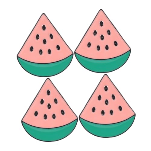 Ciieeo 4Stücke Wassermelonen Broschen Sommerliche Accessoires Für Frauen Zum Dekorieren Von Kleidung Und Taschen Für Geburtstagsfeiern Und Sommerpartys von Ciieeo