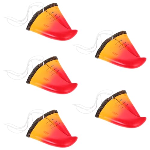 Ciieeo 5 Stück Cosplay Tiernase Papageienschnabel Kostümzubehör Vinyl Party Requisiten Für Halloween Karneval Maskerade Ciieeo 5 Stück Cosplay Tiernase Papageienschnabel Kostümzubehör Vinyl Party Requisiten Für Halloween Karneval Maskerade von Ciieeo