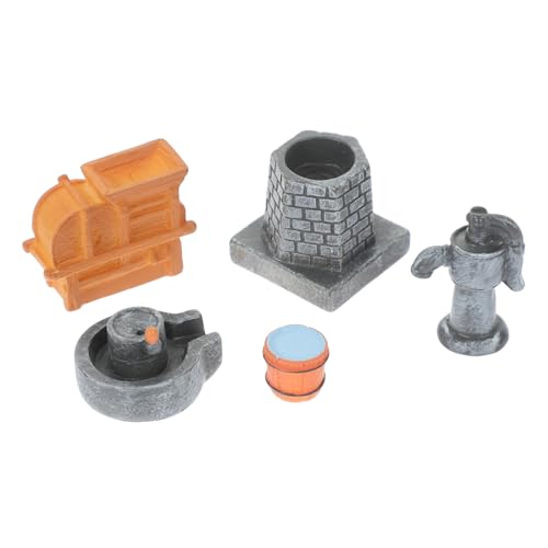 Ciieeo 5 Stück Teiliges Miniaturmodell für Mikrolandschaften Dekoration für Garten und Charmante Figuren und Accessoires für Kreative Handwerke und Sammlungen Ciieeo 5 Stück Teiliges Miniaturmodell für Mikrolandschaften Dekoration für Garten und Charmante Figuren und Accessoires für Kreative Handwerke und Sammlungen von Ciieeo