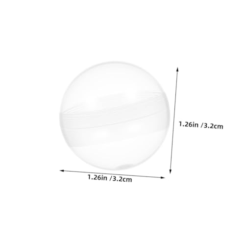 Ciieeo 50 Stück Transparente Runde Kunststoffkapseln zum Befüllen für Verkaufsautomaten Partygeschenke DIY Basteln Wiederverwendbare Spielzeugbehälter für Interaktive Aktivitäten Ciieeo 50 Stück Transparente Runde Kunststoffkapseln zum Befüllen für Verkaufsautomaten Partygeschenke DIY Basteln Wiederverwendbare Spielzeugbehälter für Interaktive Aktivitäten von Ciieeo