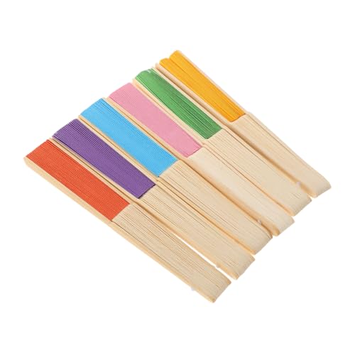 Ciieeo 6 Stück Bunte Papierfächer Leere Faltbare Handfächer für DIY Kunstprojekte Malen Partys und Outdoor Aktivitäten Kreative Bastelmaterialien Ciieeo 6 Stück Bunte Papierfächer Leere Faltbare Handfächer für DIY Kunstprojekte Malen Partys und Outdoor Aktivitäten Kreative Bastelmaterialien von Ciieeo