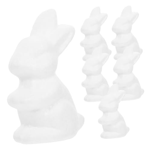 Ciieeo 6 Stück DIY Bastelset Teilig Hasenfiguren zum Bemalen für Kindergarten Kreative für Kreativität und Fantasie Ciieeo 6 Stück DIY Bastelset Teilig Hasenfiguren zum Bemalen für Kindergarten Kreative für Kreativität und Fantasie von Ciieeo