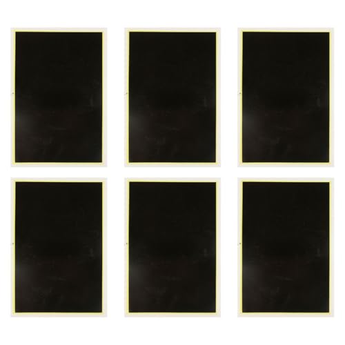 Ciieeo 6-teiliges Markierungspapier Für Graviermaschinen – Vielseitiges Glasschneide- Und Ätzpapier – Fasermaterial Für Detailreiche Gravuren – Und Bastelzubehör Ciieeo 6-teiliges Markierungspapier Für Graviermaschinen – Vielseitiges Glasschneide- Und Ätzpapier – Fasermaterial Für Detailreiche Gravuren – Und Bastelzubehör von Ciieeo