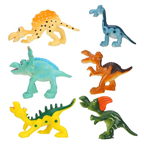 Ciieeo 6 Stück Plastische Dinosaurier Modellspielzeug Realistische Dinosaurier Figuren für Lernspielzeug und Fotorequisiten für Kreative Spiele Ciieeo 6 Stück Plastische Dinosaurier Modellspielzeug Realistische Dinosaurier Figuren für Lernspielzeug und Fotorequisiten für Kreative Spiele von Ciieeo