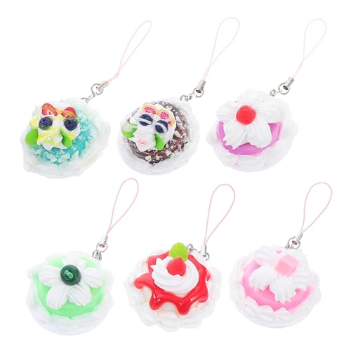 Ciieeo 6St kleiner Kuchenanhänger Währung Dekorationen Make-up-Dekoration Dekorationsversteck für Aquarien Tütenkuchen künstliche Kuchen gefälschtes Essen Kuchen-Modell falsches Brot PVC Ciieeo 6St kleiner Kuchenanhänger Währung Dekorationen Make-up-Dekoration Dekorationsversteck für Aquarien Tütenkuchen künstliche Kuchen gefälschtes Essen Kuchen-Modell falsches Brot PVC von Ciieeo