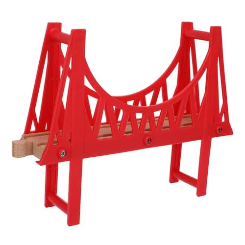 Ciieeo Abnehmbare Doppelte Brücke für Holzspielzeugzüge für Einfach Zusammenbaubar Robust und Langlebig für Spiel und Lernen Ciieeo Abnehmbare Doppelte Brücke für Holzspielzeugzüge für Einfach Zusammenbaubar Robust und Langlebig für Spiel und Lernen von Ciieeo