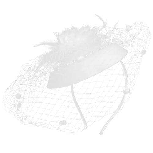 Ciieeo Braut Kopfbedeckung Verziert Mit Vintage Dekor Perlen Haarspangen Haarspangen Retro Dekor Haarklammern Haarnadeln Mädchen Haarspangen Haarspangen Für Mädchen Stirnband von Ciieeo