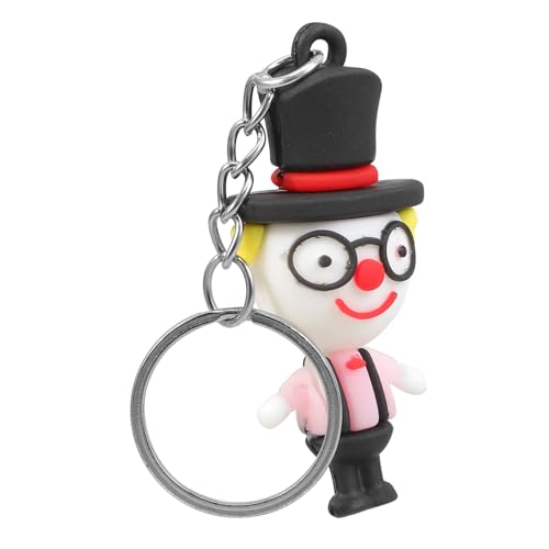 Ciieeo Starker Und Stabiler Schlüsselanhänger Mit Zirkusmotiv Clown-schlüsselanhänger Dekorativer Taschenanhänger von Ciieeo
