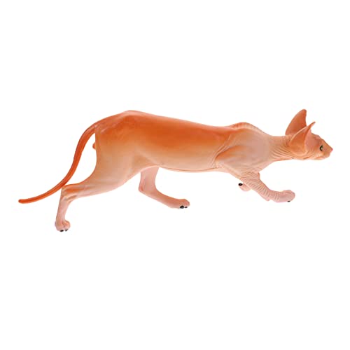 Ciieeo Dekorative Figurine Simulation Haarlose Ornament für Kreative Katzen Dekoration Glatte Oberfläche für Partys und Schulprojekte Fördert Ciieeo Dekorative Figurine Simulation Haarlose Ornament für Kreative Katzen Dekoration Glatte Oberfläche für Partys und Schulprojekte Fördert von Ciieeo