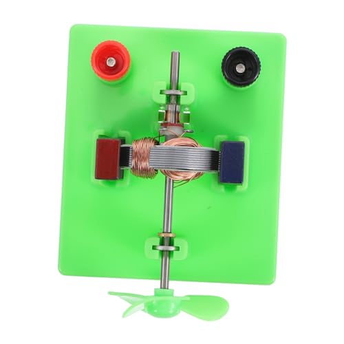 Ciieeo Experimentierkasten Elektrik Bausatz für elektrische Schaltungen Elektromotor-Kit Schaltungsbausatz-Wissenschaft Mini-Gleichstrommotor Plastik Light Green von Ciieeo