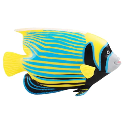 Ciieeo Fischstatue Fischform Realistische Simulation Eines Bunten Ozeanfischs Für Fischspielling Dekoration Für Aquarien Und Wohnräume Aus Robustem Ciieeo Fischstatue Fischform Realistische Simulation Eines Bunten Ozeanfischs Für Fischspielling Dekoration Für Aquarien Und Wohnräume Aus Robustem von Ciieeo