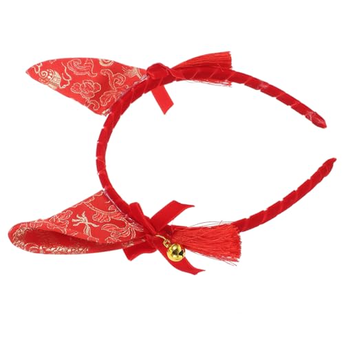 Ciieeo Tierkostüm-zubehör – Make-up-stirnband Für Kinder Mit Glöckchen Zum Halloween-verkleiden von Ciieeo
