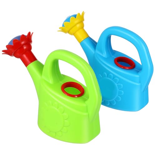 Ciieeo Gießspielzeug Für Kinder – 15 cm Großes Strandspielset Für Sand Und Wasser Hühnergießkanne Aus Kunststoff (2Er-Pack Zufällige Farben) von Ciieeo