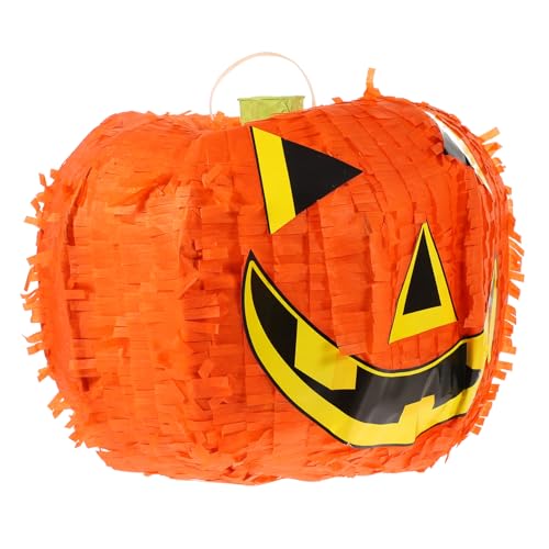 Ciieeo Halloween Kürbis Pinata Dekorative Piñata für Kinderpartys Vielseitige Dekoration und Interaktives Sicher aus Papier für Halloween Feierlichkeiten Ciieeo Halloween Kürbis Pinata Dekorative Piñata für Kinderpartys Vielseitige Dekoration und Interaktives Sicher aus Papier für Halloween Feierlichkeiten von Ciieeo