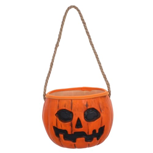 Ciieeo Halloween Kürbis Süßigkeitenkorb Leuchtender Kürbiseimer Mit Griff – Tragbarer Trick Or Treat Korb Für Partys Und Dekorationen Ciieeo Halloween Kürbis Süßigkeitenkorb Leuchtender Kürbiseimer Mit Griff – Tragbarer Trick Or Treat Korb Für Partys Und Dekorationen von Ciieeo