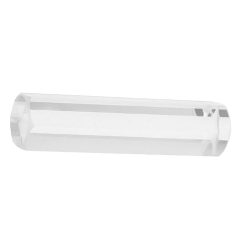 Ciieeo Hexagonales Glas Lichtleiter Prisma Zylindrischer Optischer Lehrprisma für Physikunterricht und Spektrumanalyse Klarer Abbildungs Spektraleffekt Ciieeo Hexagonales Glas Lichtleiter Prisma Zylindrischer Optischer Lehrprisma für Physikunterricht und Spektrumanalyse Klarer Abbildungs Spektraleffekt von Ciieeo