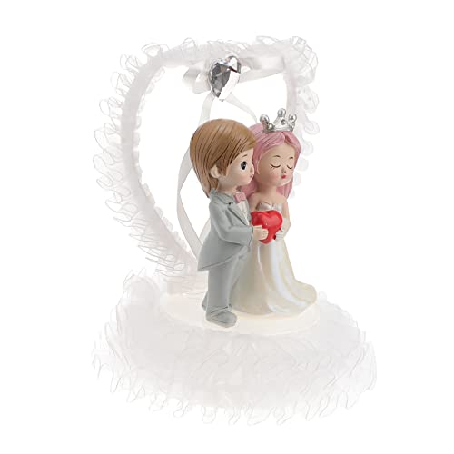 Ciieeo Hochzeitstorte Dekoration Harz Hochzeitsfigur Romantische Statue für Hochzeiten Jubiläen und Langlebig und Leicht zu Reinigen Schlafzimmer Ciieeo Hochzeitstorte Dekoration Harz Hochzeitsfigur Romantische Statue für Hochzeiten Jubiläen und Langlebig und Leicht zu Reinigen Schlafzimmer von Ciieeo