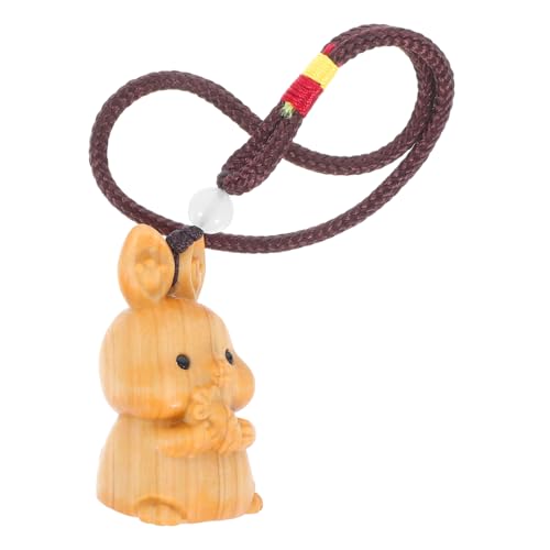 Ciieeo Hölzerne Hasenstatue zum Aufhängen Miniatur-Puppenhaus dekorative Lampe Puppenhaus Holzkaninchen Figur Holzskulptur Hase kleine Hasenfigur aus Holz kleine Tierstatuen aus Holz Ciieeo Hölzerne Hasenstatue zum Aufhängen Miniatur-Puppenhaus dekorative Lampe Puppenhaus Holzkaninchen Figur Holzskulptur Hase kleine Hasenfigur aus Holz kleine Tierstatuen aus Holz von Ciieeo