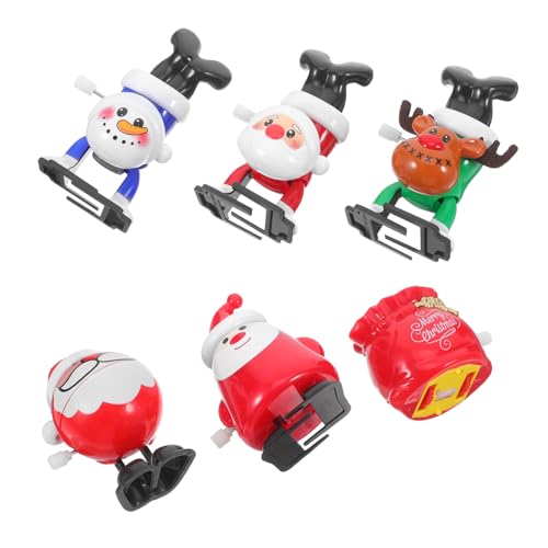 Ciieeo Kreative Aufziehspielzeuge für Weihnachtsfeier Aufzieh Santa Schneemann und Rentier Festliche Partygeschenke Ciieeo Kreative Aufziehspielzeuge für Weihnachtsfeier Aufzieh Santa Schneemann und Rentier Festliche Partygeschenke von Ciieeo
