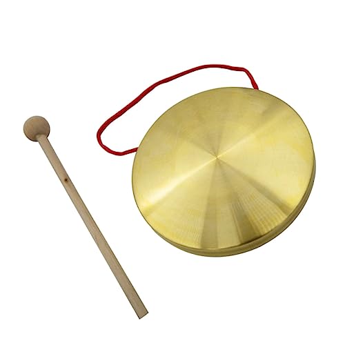 Ciieeo Kupfergong mit Holzschlägel Handlicher Orff Percussion Gong Glatte Kanten Langlebiges Musikinstrument für Sensorisches für Kindergarten Ciieeo Kupfergong mit Holzschlägel Handlicher Orff Percussion Gong Glatte Kanten Langlebiges Musikinstrument für Sensorisches für Kindergarten von Ciieeo