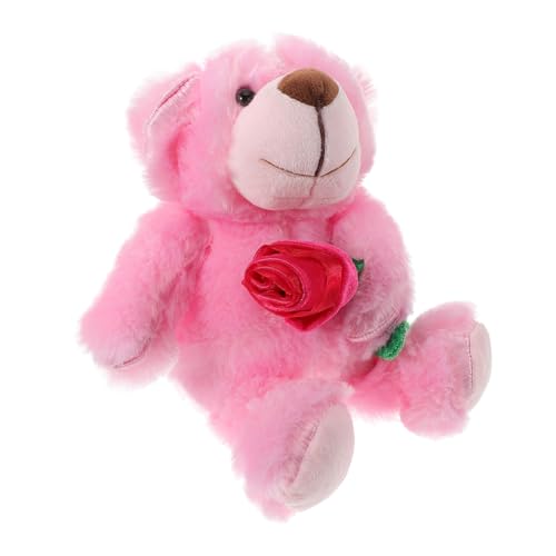 Ciieeo Kuscheliger aus Plüsch Süßes Valentinstag Stofftier für Hochzeit Romantisches Sammlerstück Zartem Rosa von Ciieeo