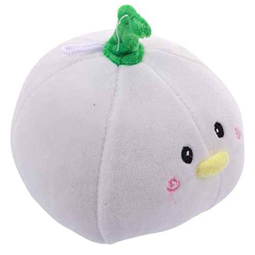Ciieeo Kuscheltier Knoblauch Flauschiges Plüschtier für Kinderzimmer Dekoration Lustige Knoblauch Doll für Jungen und Schlaf und Spielspaß Ciieeo Kuscheltier Knoblauch Flauschiges Plüschtier für Kinderzimmer Dekoration Lustige Knoblauch Doll für Jungen und Schlaf und Spielspaß von Ciieeo