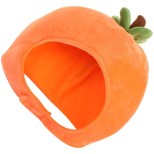 Ciieeo Lustiger Persimmon-Hut, Karnevals-Kostümzubehör, Plüsch-Partyhut, Orange, 28 x 26 x 1 cm Ciieeo Lustiger Persimmon-Hut, Karnevals-Kostümzubehör, Plüsch-Partyhut, Orange, 28 x 26 x 1 cm von Ciieeo
