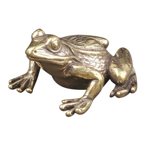 Ciieeo Messingfrösche Statue Zubehör Messing Alte Bronze Desktop Frösche Geformt Mehrzweck Esstisch Bronzeskulptur Dekorationen Im Chinesischen Stil Briefbeschwerer Vintage Ciieeo Messingfrösche Statue Zubehör Messing Alte Bronze Desktop Frösche Geformt Mehrzweck Esstisch Bronzeskulptur Dekorationen Im Chinesischen Stil Briefbeschwerer Vintage von Ciieeo