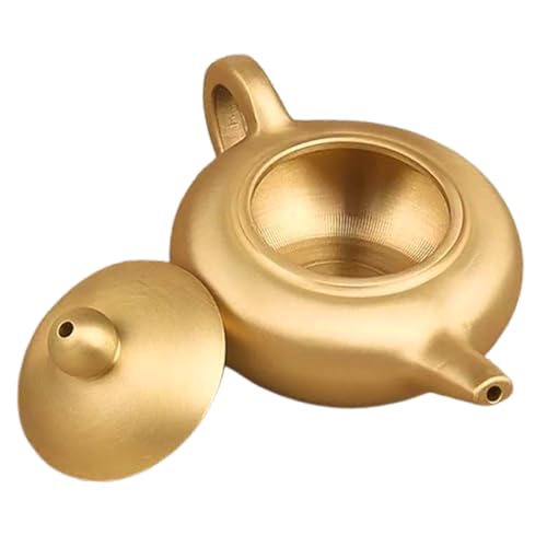 Ciieeo Mini Brass Teapot Handgefertigte Messing Für Schreibtisch-Dekoration Miniatur Zubehör Für Und Stilvolle Wohnaccessoires Ciieeo Mini Brass Teapot Handgefertigte Messing Für Schreibtisch-Dekoration Miniatur Zubehör Für Und Stilvolle Wohnaccessoires von Ciieeo