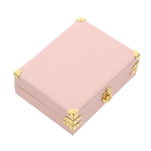 Ciieeo Miniaturkoffer im Retro Stil für Puppenhäuser Detailreicher Koffer als Zubehör für Schlafzimmer und Mikro Landschaften für Authentische Dekorationen Ciieeo Miniaturkoffer im Retro Stil für Puppenhäuser Detailreicher Koffer als Zubehör für Schlafzimmer und Mikro Landschaften für Authentische Dekorationen von Ciieeo