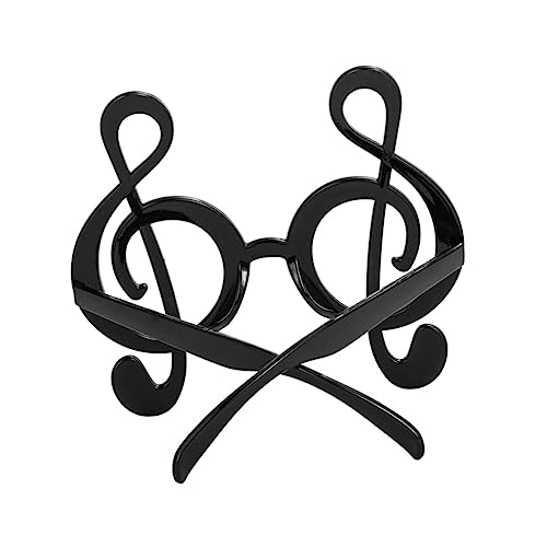 Ciieeo Note Glass Lustige Musiknotenbrille für Partys und Festivals Kreatives Accessoire für Erwachsene für Kostüme und Veranstaltungen Bringt Spaß und von Ciieeo