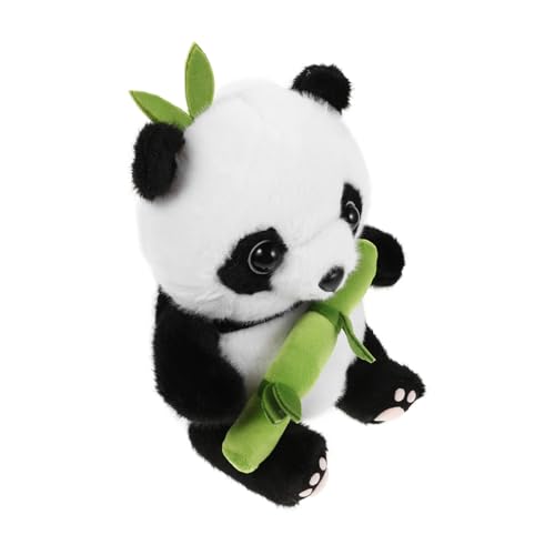 Ciieeo Panda-Puppe Panda Panda plüschtier Panda-Ornament Sammlung Panda Bambuspanda süße Kuscheltiere Panda-Zeug Plüschtiere gefüllter Panda Tierspielzeug PP Baumwolle von Ciieeo