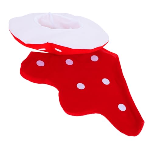 Ciieeo Pilz Kostüm Mütze Und Umhang Anzug Erwachsene Kinder Cosplay Party Halloween Bühnenzubehör von Ciieeo