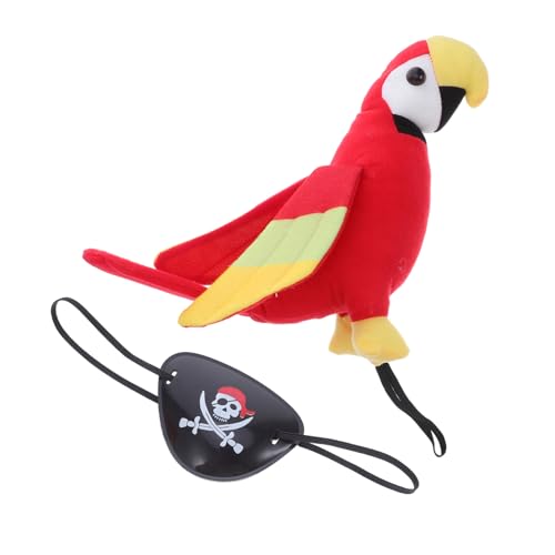 Ciieeo Piraten Kostüm mit Realistischem und Hut Leichtes Cosplay Zubehör für Halloween Piratenpartys und Rollenspiele Piraten Augenklappe von Ciieeo