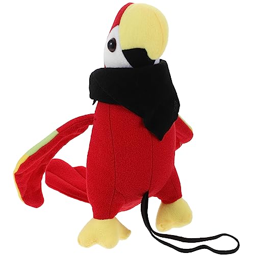 Ciieeo Piraten Papagei Plüschspielzeug für Schulter Cosplay Teiliges mit Schwarzem Halstuch für Halloween und Partys Perfektes Kostümzubehör Ciieeo Piraten Papagei Plüschspielzeug für Schulter Cosplay Teiliges mit Schwarzem Halstuch für Halloween und Partys Perfektes Kostümzubehör von Ciieeo