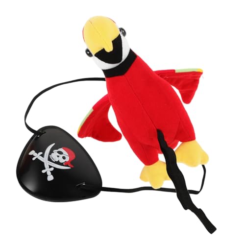 Ciieeo Piratenkostüm Kindergeburtstag Teiliges Set Piratenkostüm Zubehör mit Plüsch Papagei Schulter und Piratenkopftuch für Halloween Karneval Cosplay Party Ciieeo Piratenkostüm Kindergeburtstag Teiliges Set Piratenkostüm Zubehör mit Plüsch Papagei Schulter und Piratenkopftuch für Halloween Karneval Cosplay Party von Ciieeo