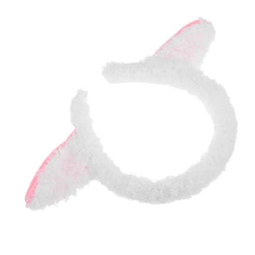 Ciieeo Plüsch Lammohren Haarreif Flauschiges Schafsohren Stirnband für Kostüm Cosplay und Partys für Geburtstagsfeiern Halloween Ostern und Tier Themen Events von Ciieeo