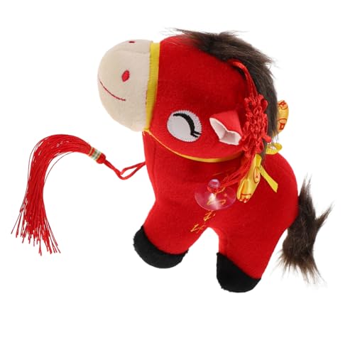 Ciieeo Plüsch-Maskottchen Pferd Mit Sternzeichen: Stofftier Zum Chinesischen Neujahr Als Heimdekoration, Bürodekoration Und Als, Kleine Pferdefigur Für Unterwegs Ciieeo Plüsch-Maskottchen Pferd Mit Sternzeichen: Stofftier Zum Chinesischen Neujahr Als Heimdekoration, Bürodekoration Und Als, Kleine Pferdefigur Für Unterwegs von Ciieeo