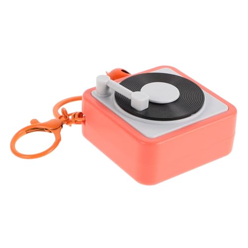 Ciieeo Retro Mini Plattenspieler Schlüsselanhänger Musikbox mit Entspannender Melodie Vielseitiger Anhänger für Auto Taschen deko Attraktives Vintage Design für Nostalgiker Ciieeo Retro Mini Plattenspieler Schlüsselanhänger Musikbox mit Entspannender Melodie Vielseitiger Anhänger für Auto Taschen deko Attraktives Vintage Design für Nostalgiker von Ciieeo