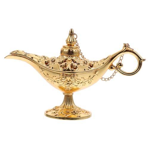 Ciieeo Retro Vintage Lampe aus Zinklegierung Tischdeko Kreatives Wohnaccessoire für Zimmer Regal Stilvolle Wunschdekoration für Zuhause Geschenkidee mit Warmem Vintage Flair von Ciieeo