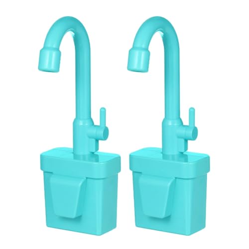 Ciieeo Rollenspiel-Spielzeug-Zubehör Für Küchenspüle 2 Stück Verbesserter Elektrischer Wasserhahn Ersatz-Spielküchen-Zubehör Für Jungen Mädchen Kleinkinder Blau Ciieeo Rollenspiel-Spielzeug-Zubehör Für Küchenspüle 2 Stück Verbesserter Elektrischer Wasserhahn Ersatz-Spielküchen-Zubehör Für Jungen Mädchen Kleinkinder Blau von Ciieeo