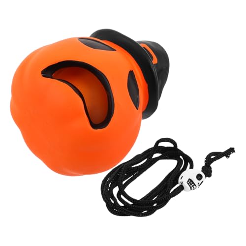 Ciieeo Schauriger Kürbis Schrei Whistle Authentischer Lauter Todesschrei für Halloween Kostüme und Streiche Orange mit Schnur Ciieeo Schauriger Kürbis Schrei Whistle Authentischer Lauter Todesschrei für Halloween Kostüme und Streiche Orange mit Schnur von Ciieeo