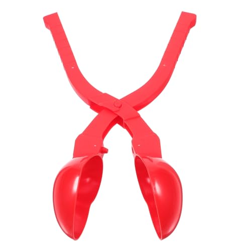 Ciieeo Schneeball- Outdoor tragbares Kinderspielzeug Schneemaschine Schneeballmacher Schneeballhersteller Schneespielzeug Plastik rot von Ciieeo