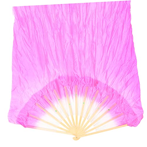 Ciieeo Seidiger Bauchtanz Fächer Langer Faltbarer Tanzfächer für Morgenpraxis Farbenfroher Silk Fan Geeignet für Bühnenauftritte und Gruppentanz Ciieeo Seidiger Bauchtanz Fächer Langer Faltbarer Tanzfächer für Morgenpraxis Farbenfroher Silk Fan Geeignet für Bühnenauftritte und Gruppentanz von Ciieeo